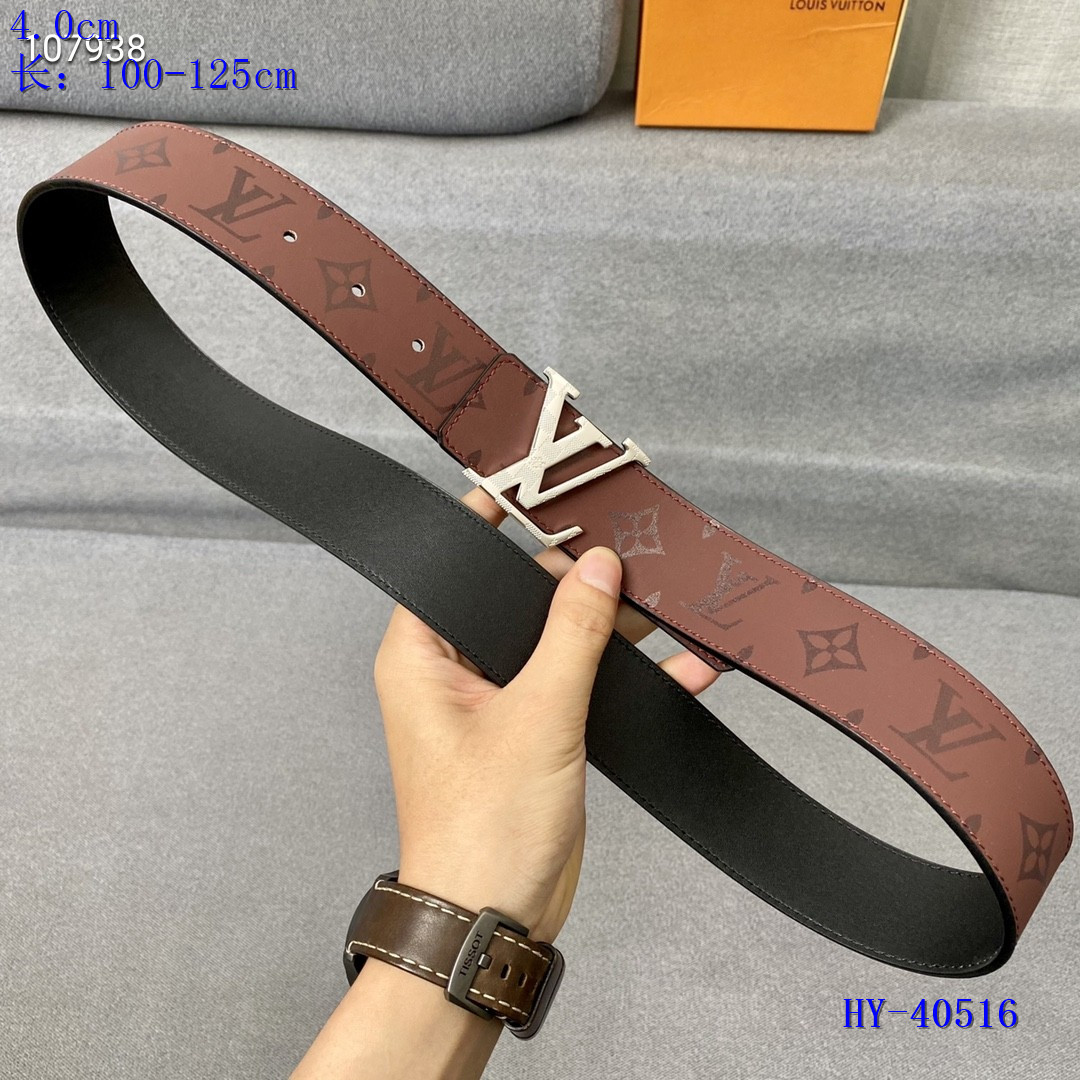 LV Belts 4.0 cm Width 123